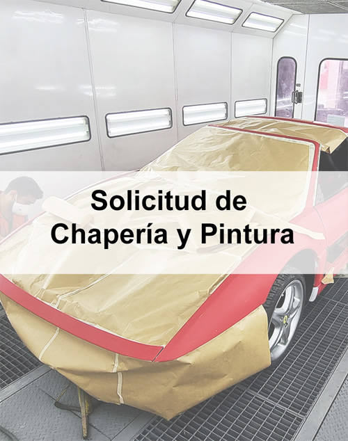 Servicio de Chaperia y Pintura